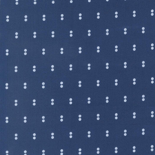 Blueprint Dots Dots Navy by Camille Roskelley for Moda Fabrics - 55334 16