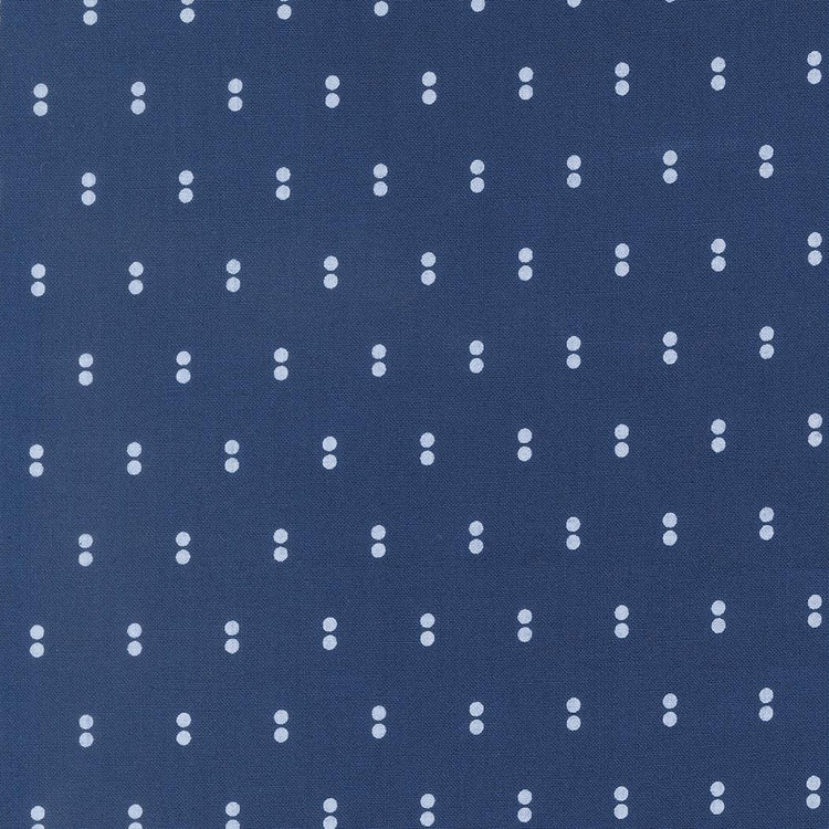 Blueprint Dots Dots Navy by Camille Roskelley for Moda Fabrics - 55334 16