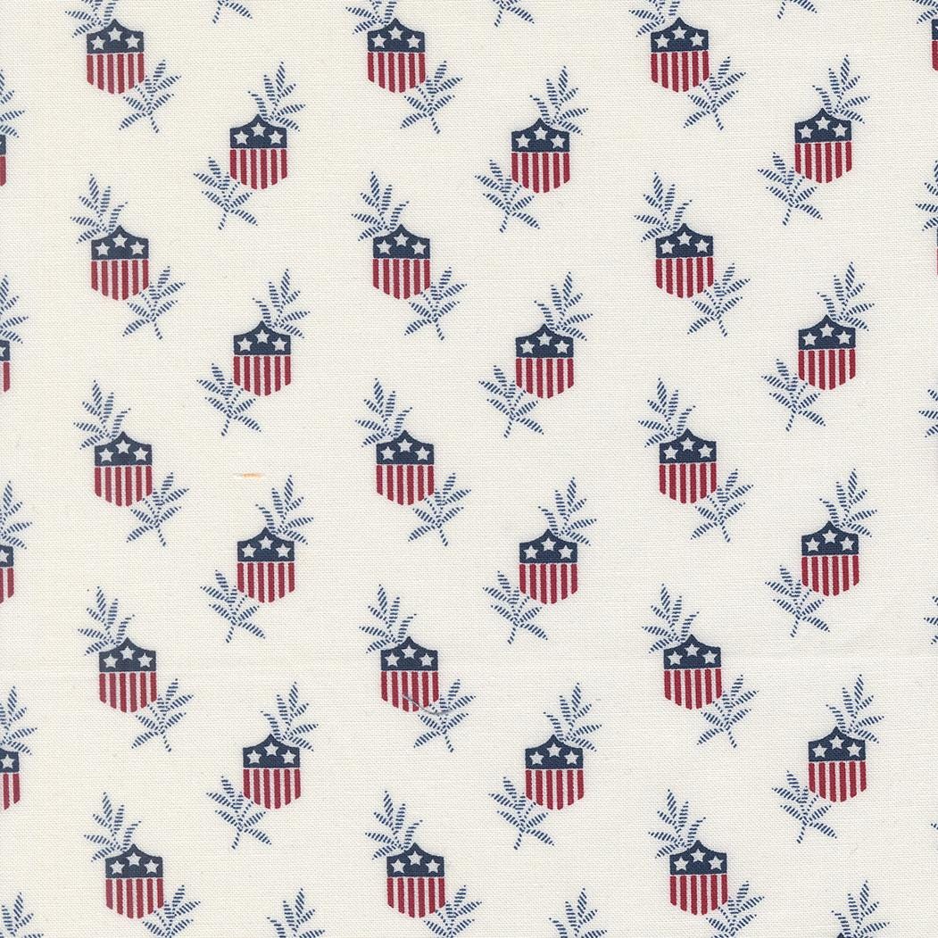American Gatherings III Star Shield Novelty Cloud by Primitive Gatherings for Moda Fabrics - 49320 11