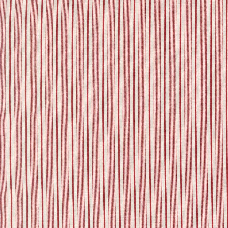 American Gatherings III Pathway Stripes Cloud Crimson by Primitive Gatherings for Moda Fabrics - 49321 23