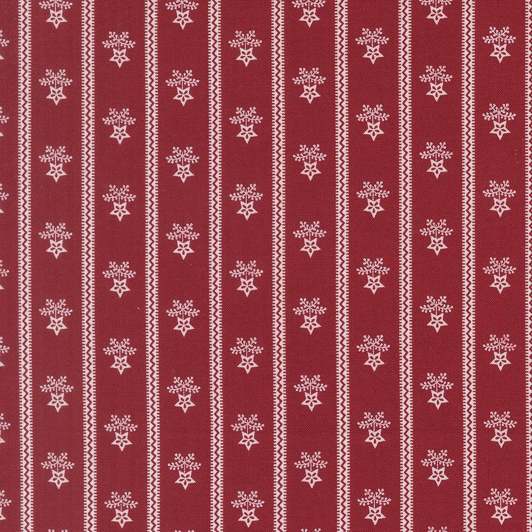 American Gatherings III Stripe Bouquet Stripes Stars Americana Deep Crimson by Primitive Gatherings for Moda Fabrics - 49322 13