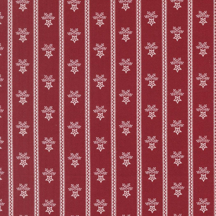 American Gatherings III Stripe Bouquet Stripes Stars Americana Deep Crimson by Primitive Gatherings for Moda Fabrics - 49322 13