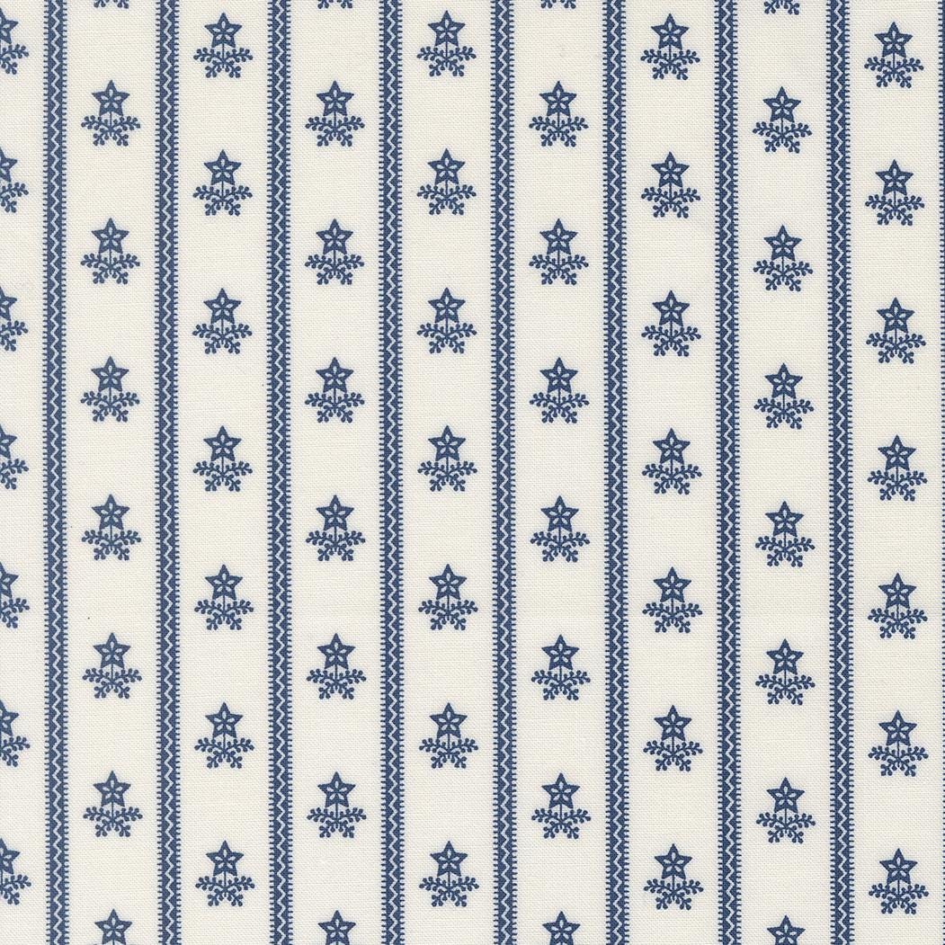 American Gatherings III Stripe Bouquet Stripes Stars Americana Cloud Nautical by Primitive Gatherings for Moda Fabrics - 49322 24