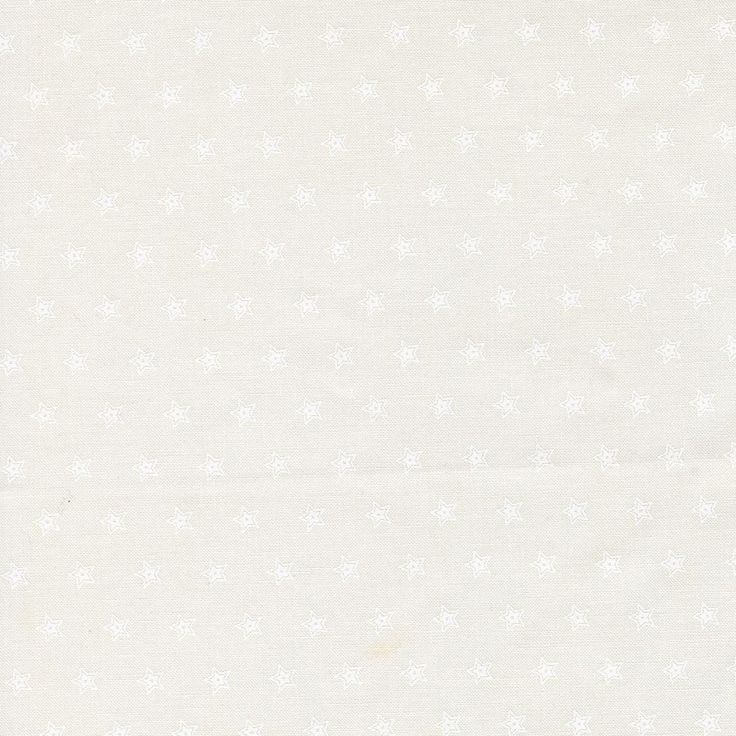 American Gatherings III Double Star Americana Cloud White by Primitive Gatherings for Moda Fabrics - 49324 21