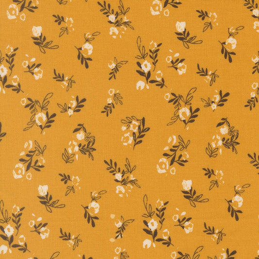 Boho Haven Branchlet Bud Small Floral Dijon by Fancy That Design House for Moda Fabrics - 45646 13