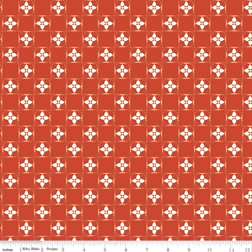 Utah Quilt Squares Orange by Kelsey Carlson for Riley Blake Designs - C17023-ORANGE