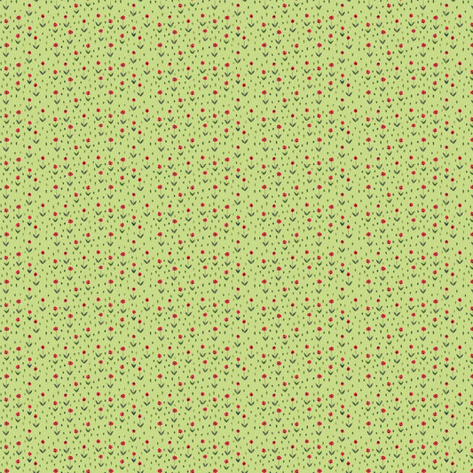 Mini Metropolis Floral Green by Sara Boccaccini for Northcott Fabrics - 91194-70