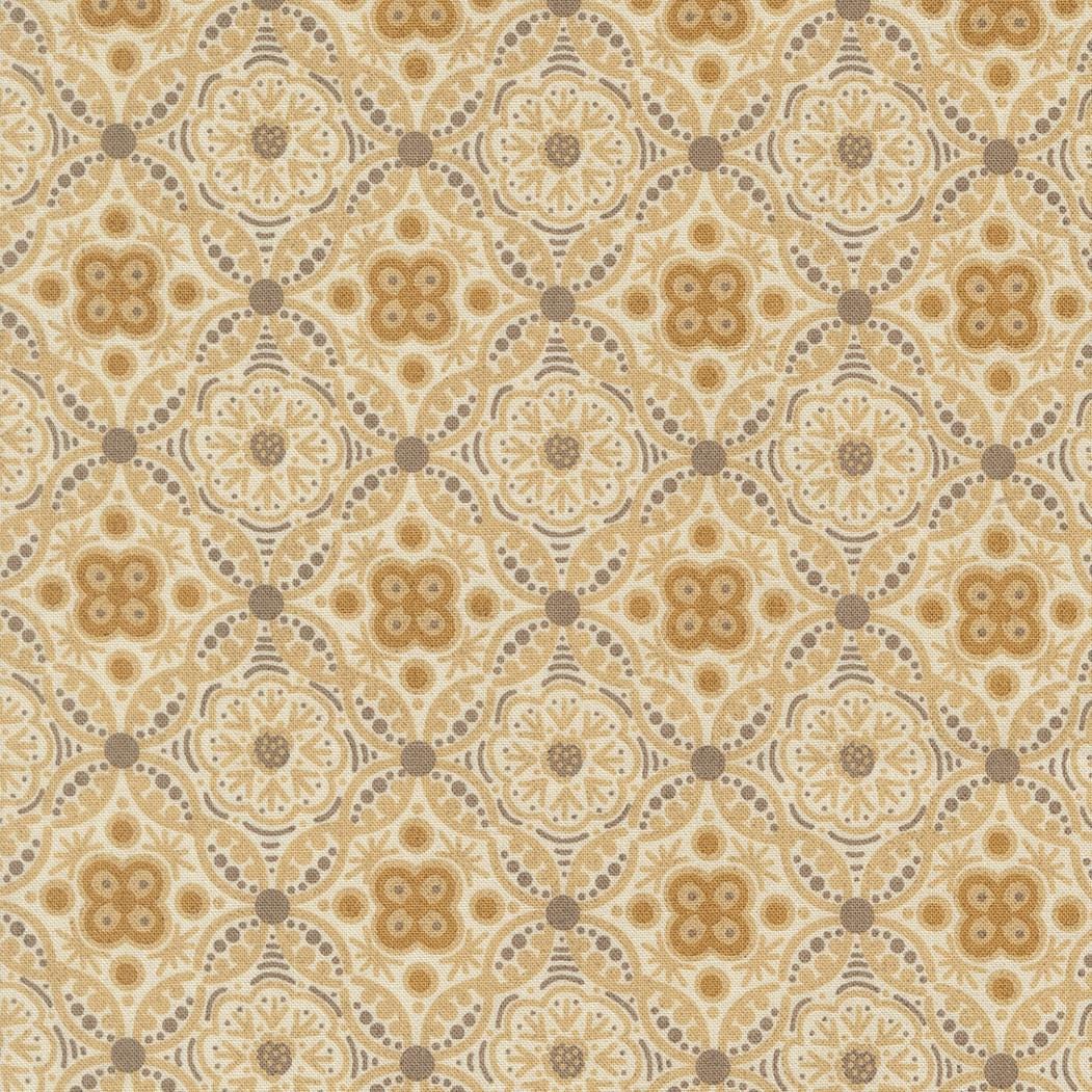 Posh Filigree Damask Medallion Ivory Whisper by BasicGrey for Moda Fabrics - 30772 11