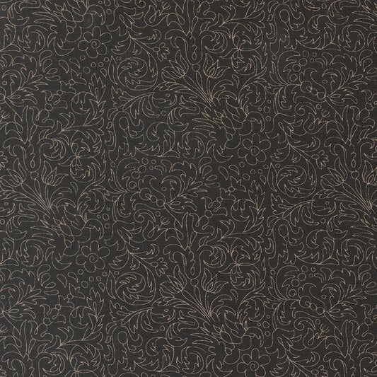 Posh Threadwork Blenders Scroll Onyx Noir by BasicGrey for Moda Fabrics - 30773 18