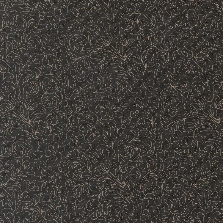 Posh Threadwork Blenders Scroll Onyx Noir by BasicGrey for Moda Fabrics - 30773 18