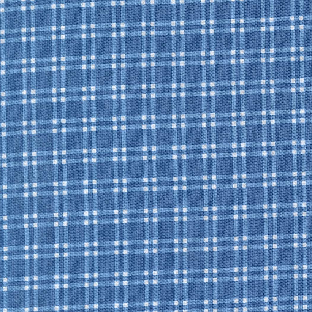 Blueprint Plaid Checks and Plaids Sea by Camille Roskelley for Moda Fabrics - 55332 17