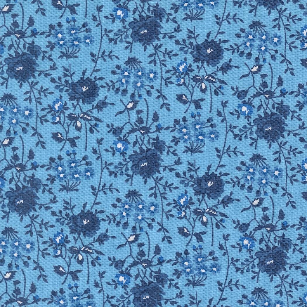 Blueprint Bloomsbury Florals Harbor by Camille Roskelley for Moda Fabrics - 55333 12
