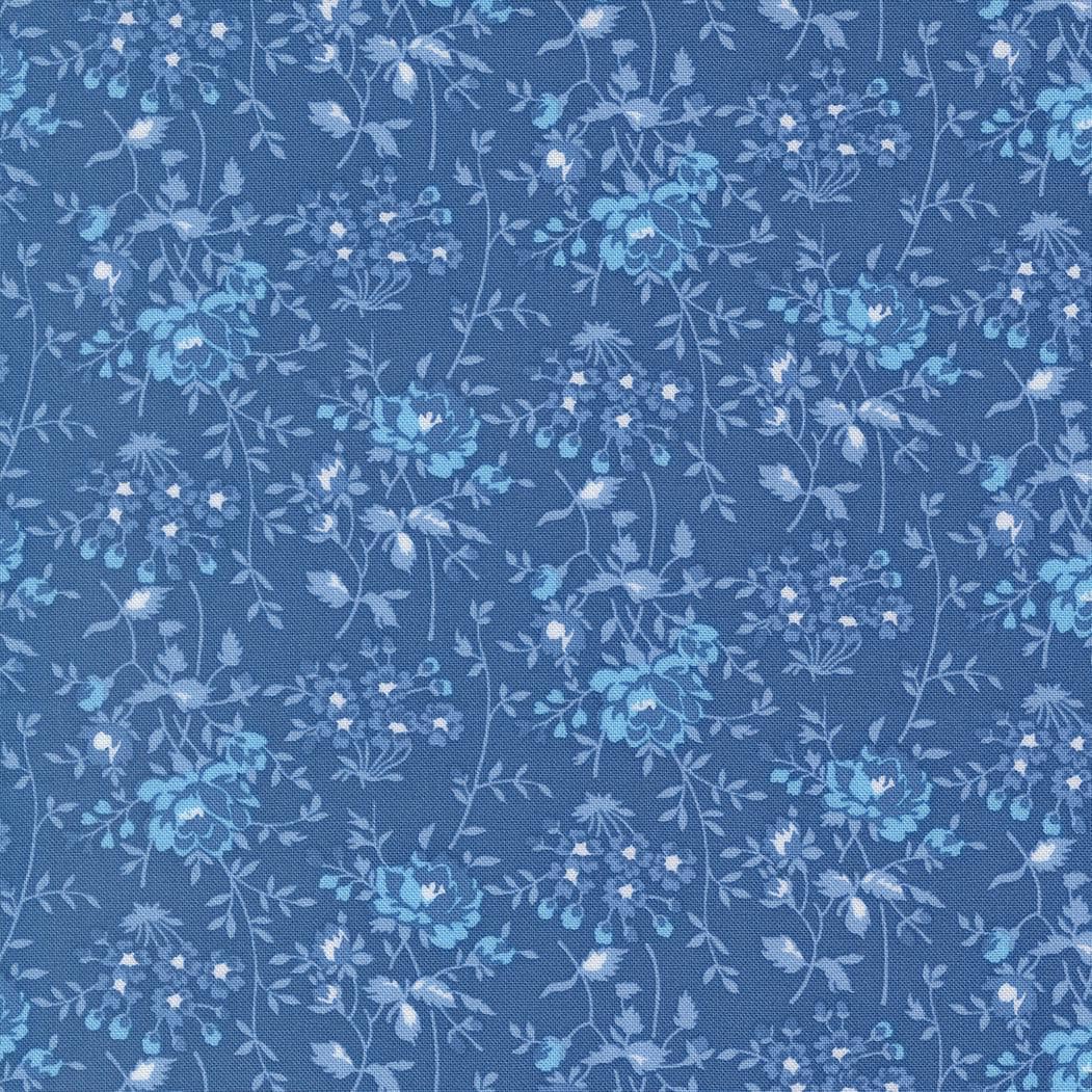 Blueprint Bloomsbury Florals Sea by Camille Roskelley for Moda Fabrics - 55333 17