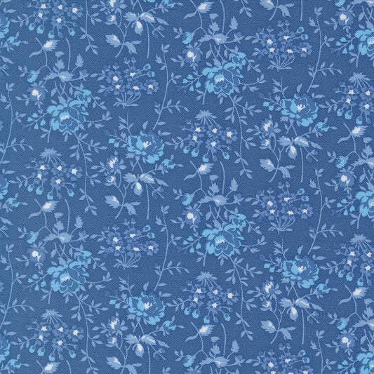 Blueprint Bloomsbury Florals Sea by Camille Roskelley for Moda Fabrics - 55333 17