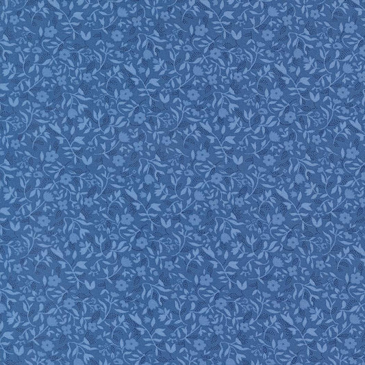 Blueprint Frolic Florals Sea by Camille Roskelley for Moda Fabrics - 55335 17