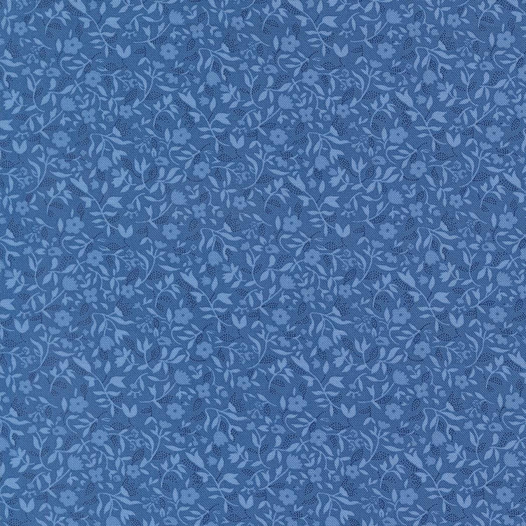 Blueprint Frolic Florals Sea by Camille Roskelley for Moda Fabrics - 55335 17