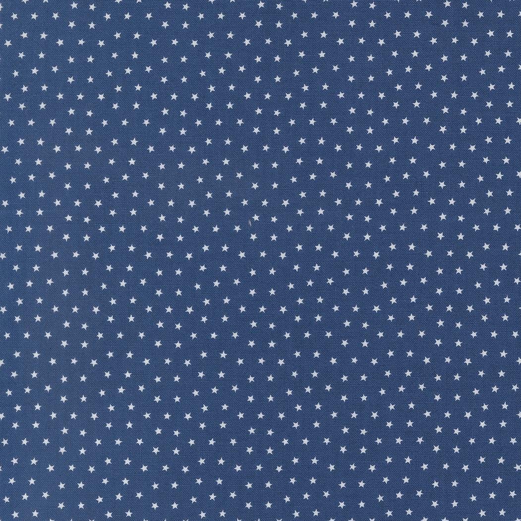 Blueprint Starlight Blenders Stars Navy by Camille Roskelley for Moda Fabrics - 55337 16