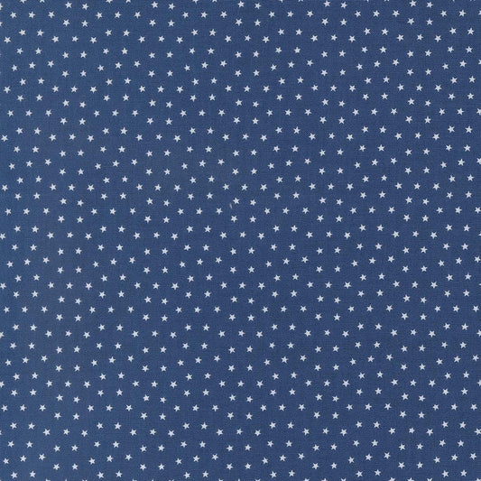 Blueprint Starlight Blenders Stars Navy by Camille Roskelley for Moda Fabrics - 55337 16