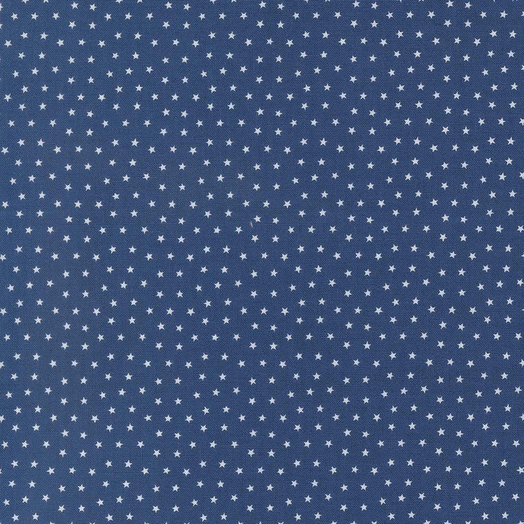 Blueprint Starlight Blenders Stars Navy by Camille Roskelley for Moda Fabrics - 55337 16