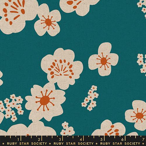 Paper Cuts 2 Hana Canvas Retro Hawaiian Canvas Storytime by Rashida Coleman Hale for Moda Fabrics - RS1115 26L