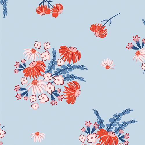 Bloomin’ Americana Home Sweet Bloom by AGF Studio for Art Gallery Fabrics - BAM-47102