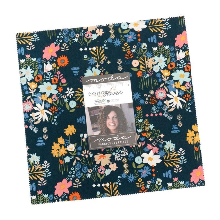 Boho Haven Layer Cake by Fancy That Design House for Moda Fabrics - 45640LC - 42 pieces