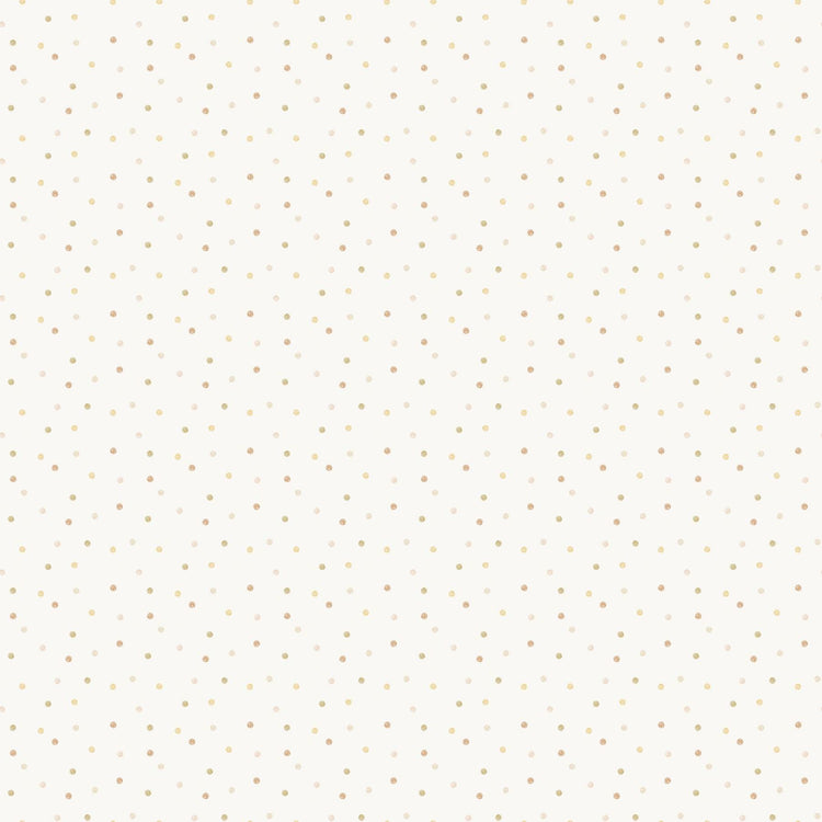 Tiny Waddles Dots Cream by Jessica Yon Lo for Northcott Fabrics - 91184-11