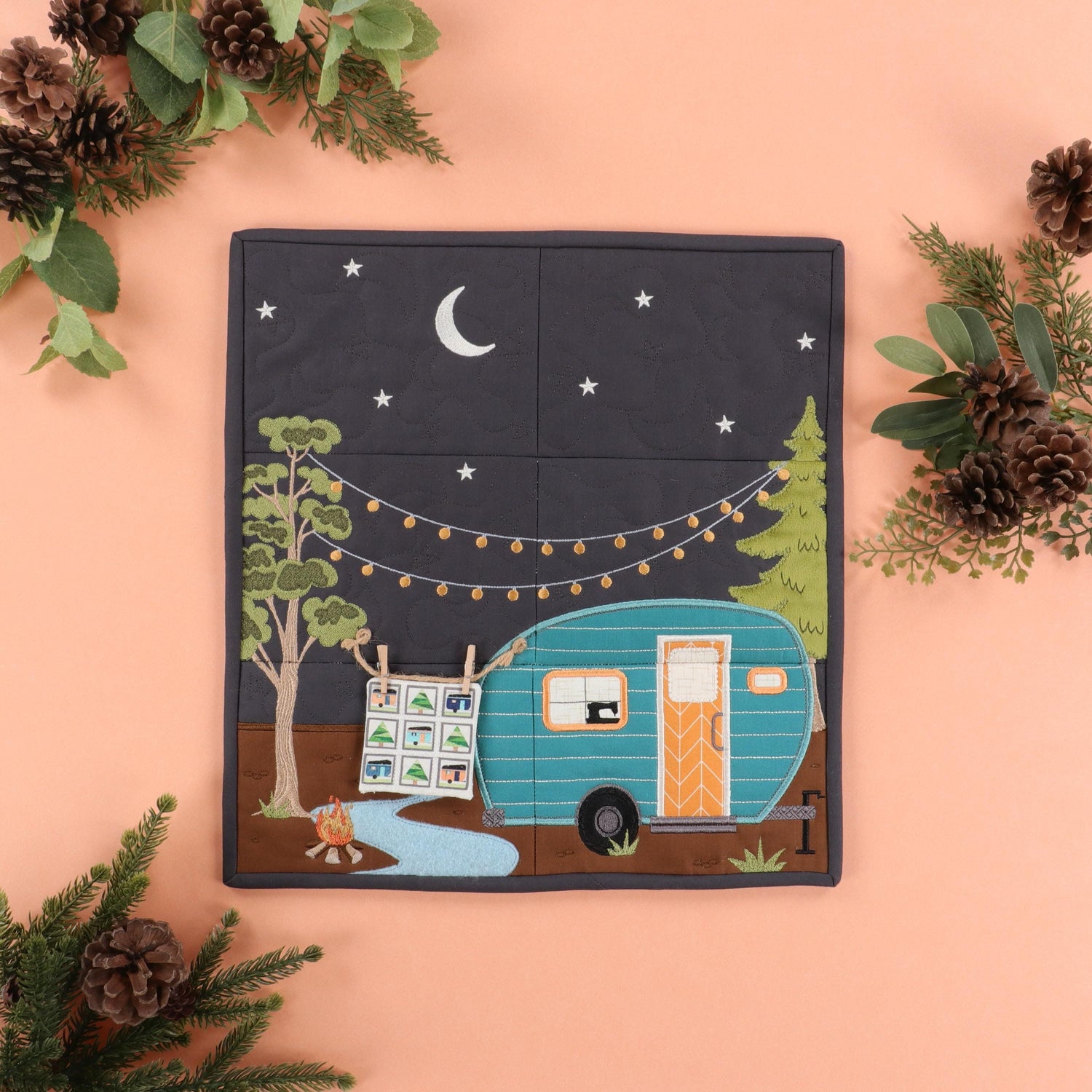 Home Sewn Volume 1 Machine Embroidery Designs & Embellishment Kit - Kimberbell Designs