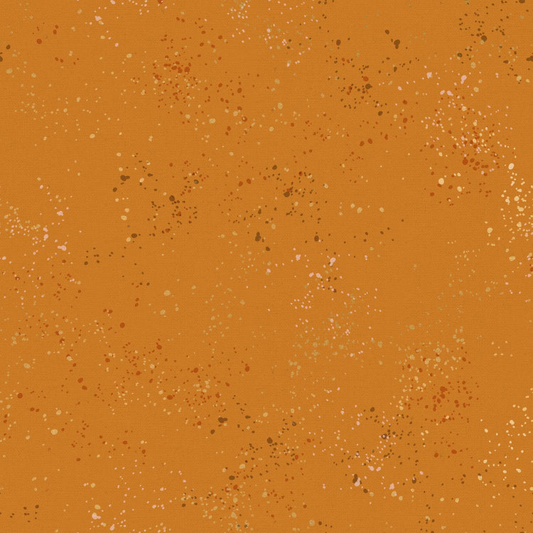 Speckled Canvas Speckled Canvas Basic Blender Splatter Paint Metallic Earth by Rashida Coleman Hale for Moda Fabrics - RS1117 26LM