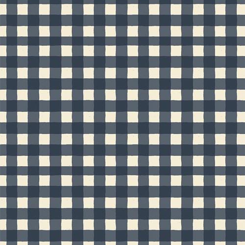 Storyteller Plaids Small Plaid of my Dreams Navy by Maureen Cracknell for Art Gallery Fabrics - PLDS907