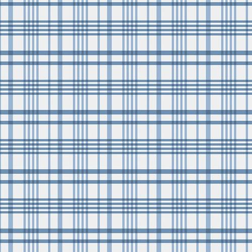 Storyteller Plaids Happy Plaid Periwinkle by Maureen Cracknell for Art Gallery Fabrics - PLD702