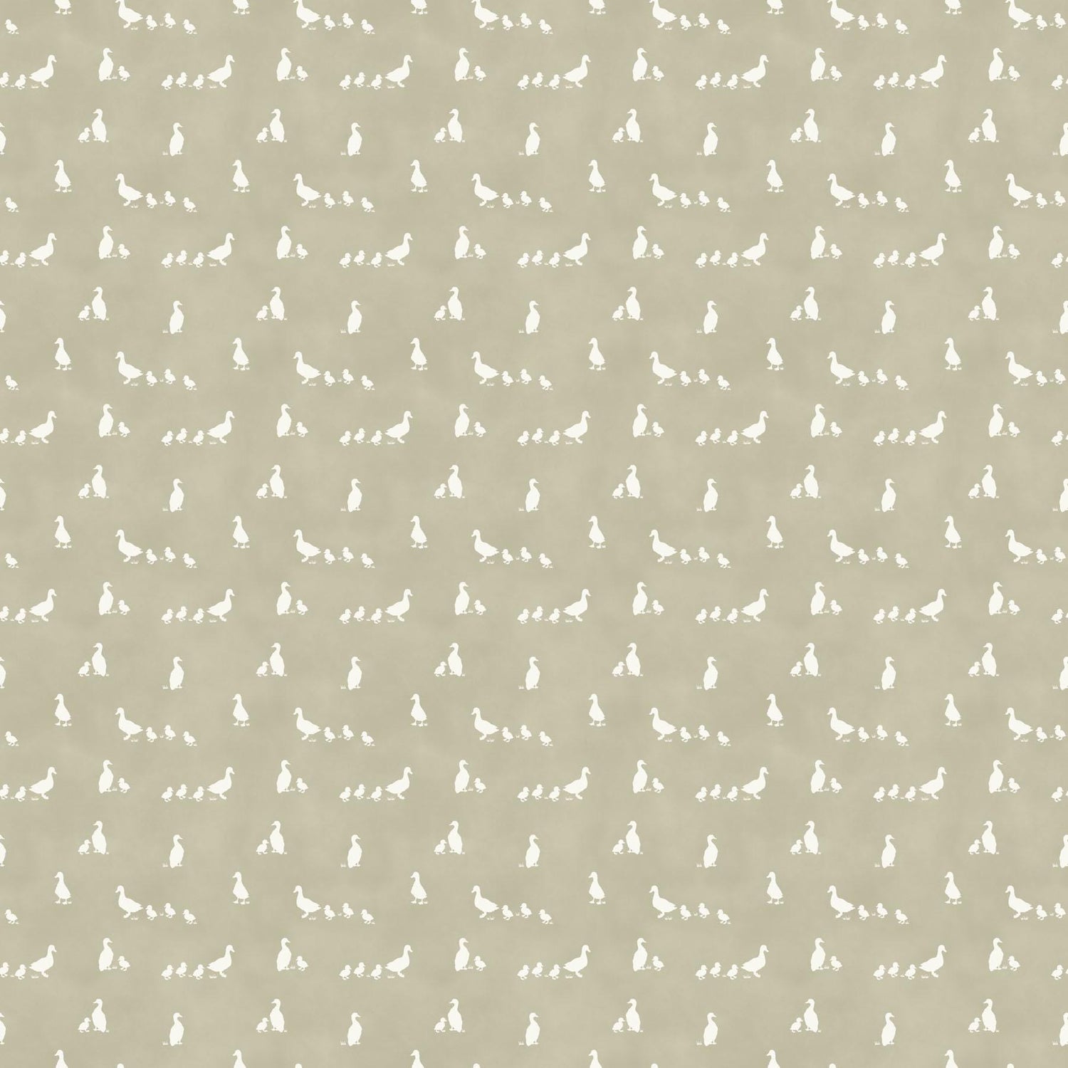 Tiny Waddles Ducklings Green by Jessica Yon Lo for Northcott Fabrics - 91181-71