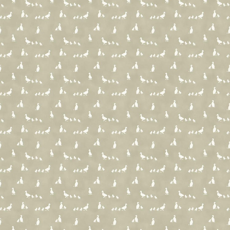 Tiny Waddles Ducklings Green by Jessica Yon Lo for Northcott Fabrics - 91181-71