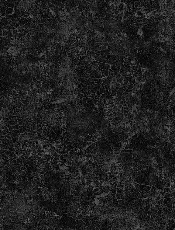 Crackle Black by Danhui Nai for Wilmington Prints - 1077 89162 999