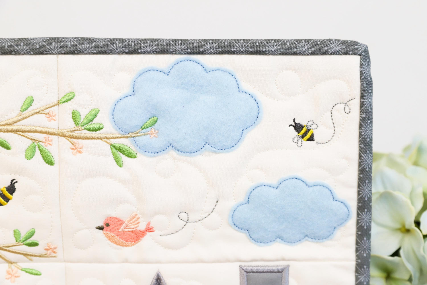 Home Sewn Volume 1 Machine Embroidery Designs & Embellishment Kit - Kimberbell Designs