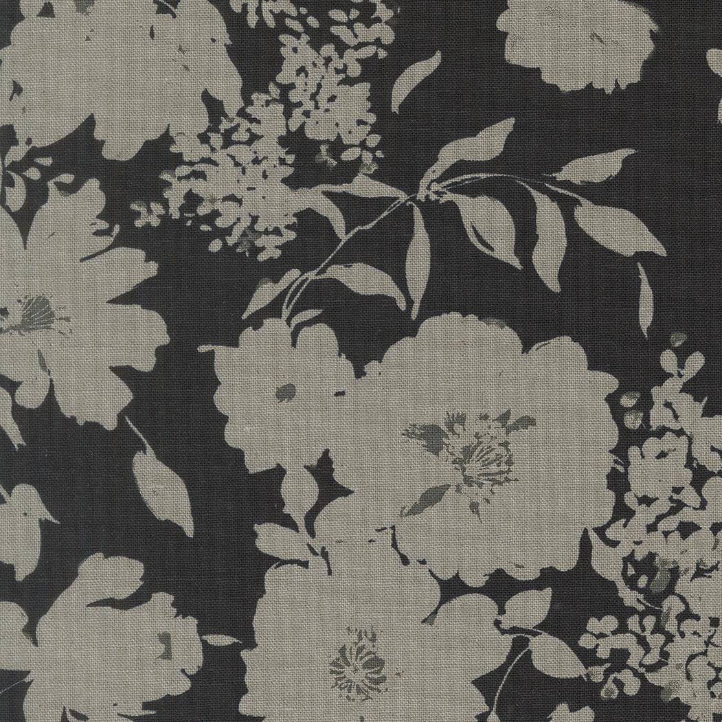 Arabesque Whisper Mochi Linen Mochi Linen Midnight by Studio M for Moda Fabrics - 33830 17L