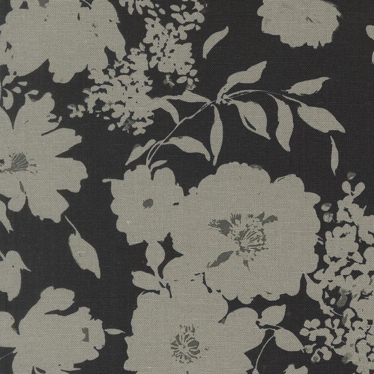 Arabesque Whisper Mochi Linen Mochi Linen Midnight by Studio M for Moda Fabrics - 33830 17L