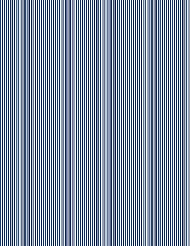 Pinstripes Navy/White for Wilmington Prints - 1817 39163 414