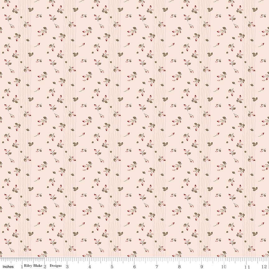 Renew Rosebuds Pink by Sandy Gervais for Riley Blake Designs - C17285-PINK