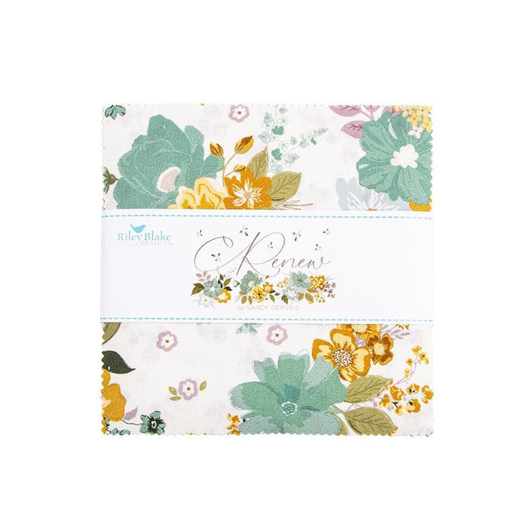 Renew 5 Inch Stacker by Sandy Gervais for Riley Blake Fabrics - 5-17280-42