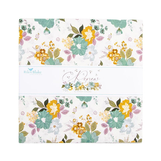 Renew 10" Stacker by Sandy Gervais for Riley Blake Deisgn Fabrics - 10-17280-42 - 42 pieces