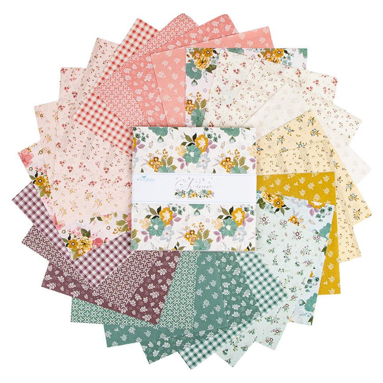 Renew 10" Stacker by Sandy Gervais for Riley Blake Deisgn Fabrics - 10-17280-42 - 42 pieces