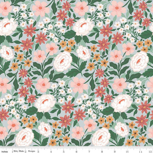 Sweet Cotton Tales Main Powder by Cayla Naylor for Riley Blake Designs - C17310-POWDER