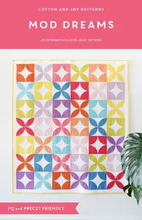 Mod Dreams Quilt Pattern by Fran Gulick of Cotton and Joy - printed quilt pattern