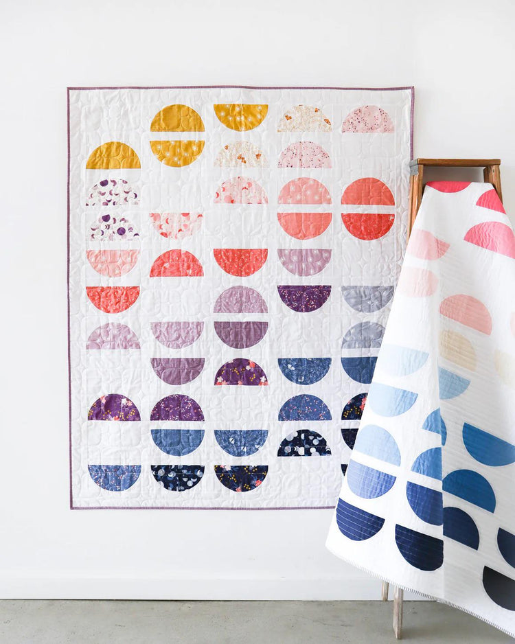 Crescent II Quilt Pattern by Fran Gulick of Cotton and Joy - printed quilt pattern