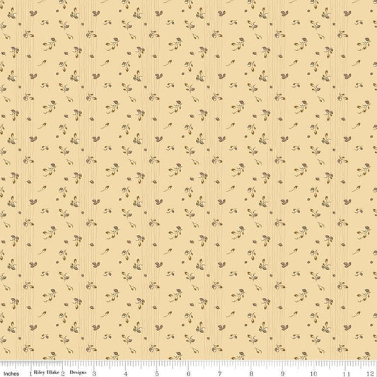 Renew Rosebuds Yellow by Sandy Gervais for Riley Blake Designs - C17285-YELLOW
