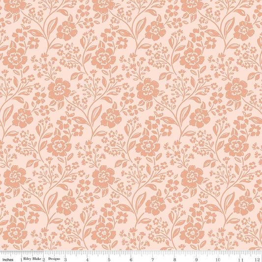 Sweet Cotton Tales Trailing Blossoms Shell by Cayla Naylor for Riley Blake Designs - C17311-SHELL