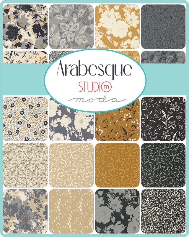 Arabesque Layer Cake by Studio M for Moda Fabrics - 33830LC - 42 pieces