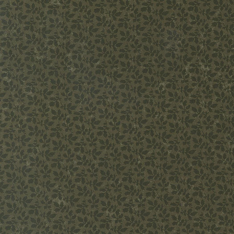 Quail Run Fallen Leaves Blenders Leaves Grass by Kansas Troubles Quilters for Moda Fabrics - 9832 15