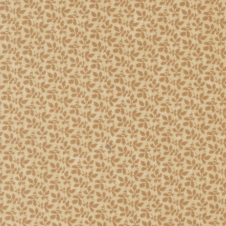 Quail Run Fallen Leaves Blenders Leaves Tonal Tan by Kansas Troubles Quilters for Moda Fabrics - 9832 21
